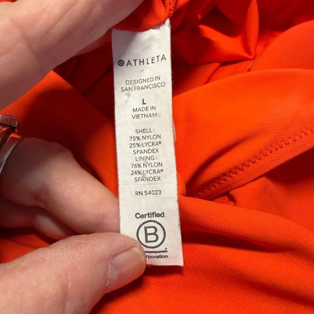Athleta red stretch